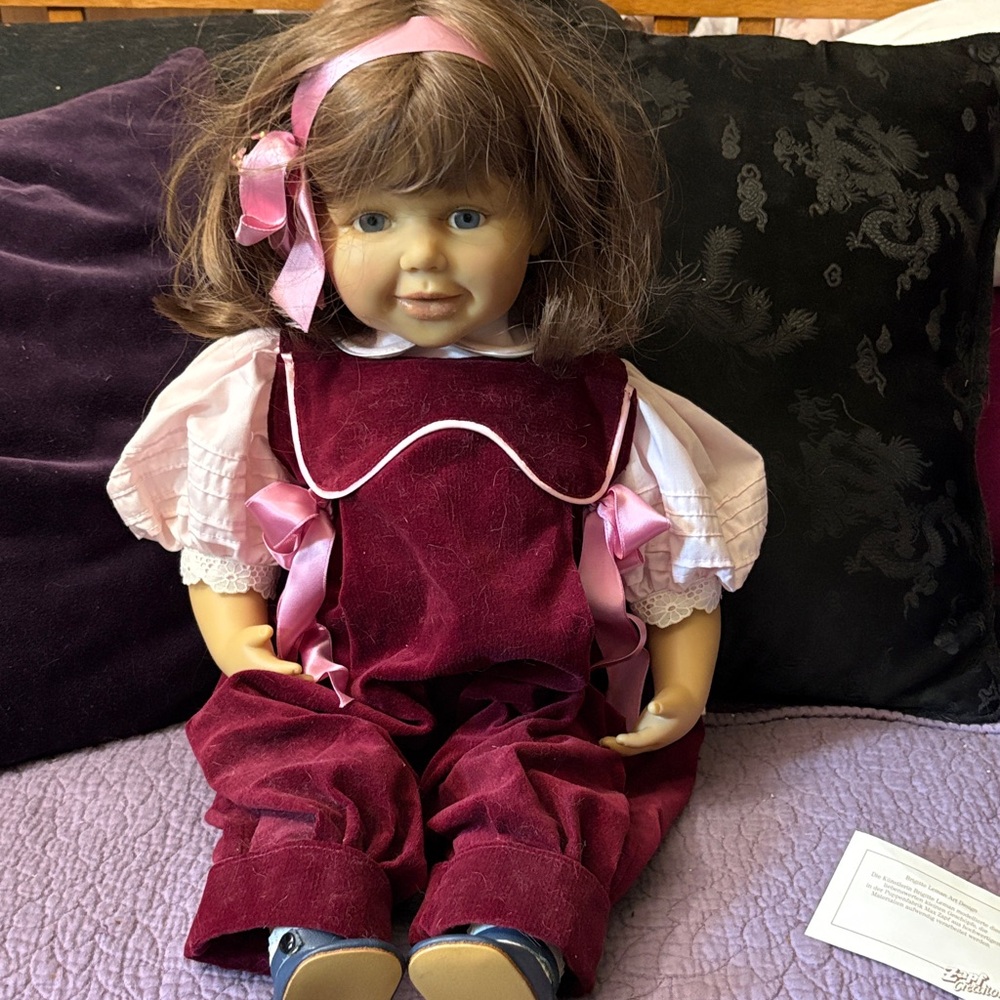 Carlotta by Zepf creations Doll. Limited edition number 23.